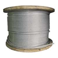 chinese high quality steel wire rope 6x19