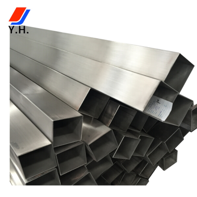 Customized 8.7m Length 304L Stainless Steel Square Pipe